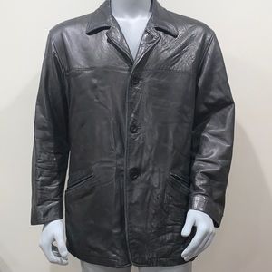 REACTION KENNETH COLE Men’s Leather Jacket